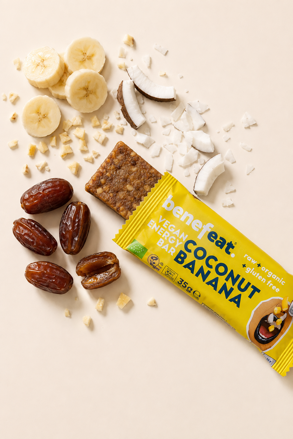 Vegan Energy Bar - Coconut Banana